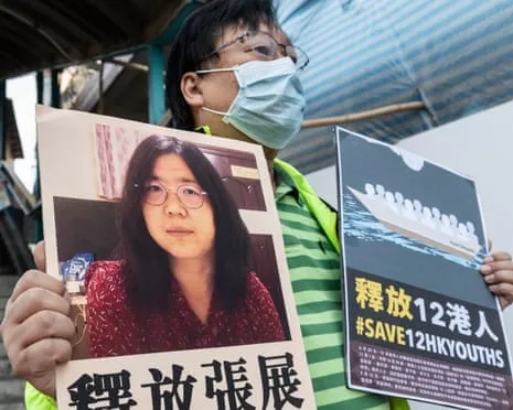 Zhang Zhan: Who Is the Figure Undergoing a Second Trial?